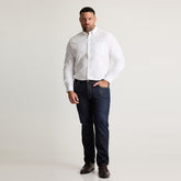 dresmen regular fit comfort stretchable blue jeans for men